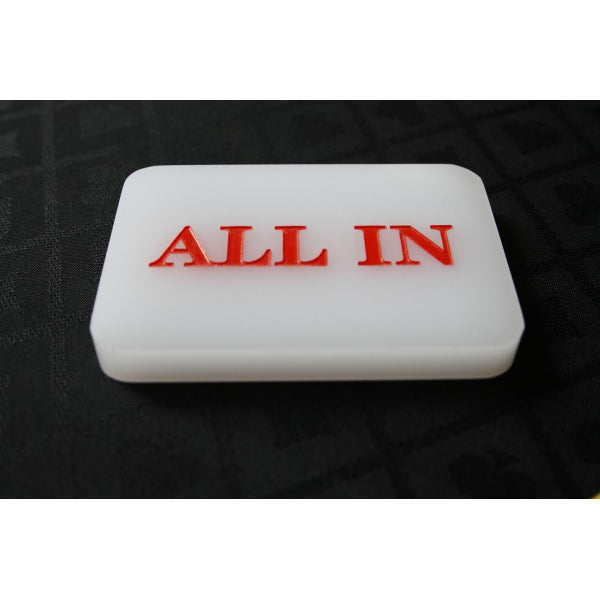All in Button weiß