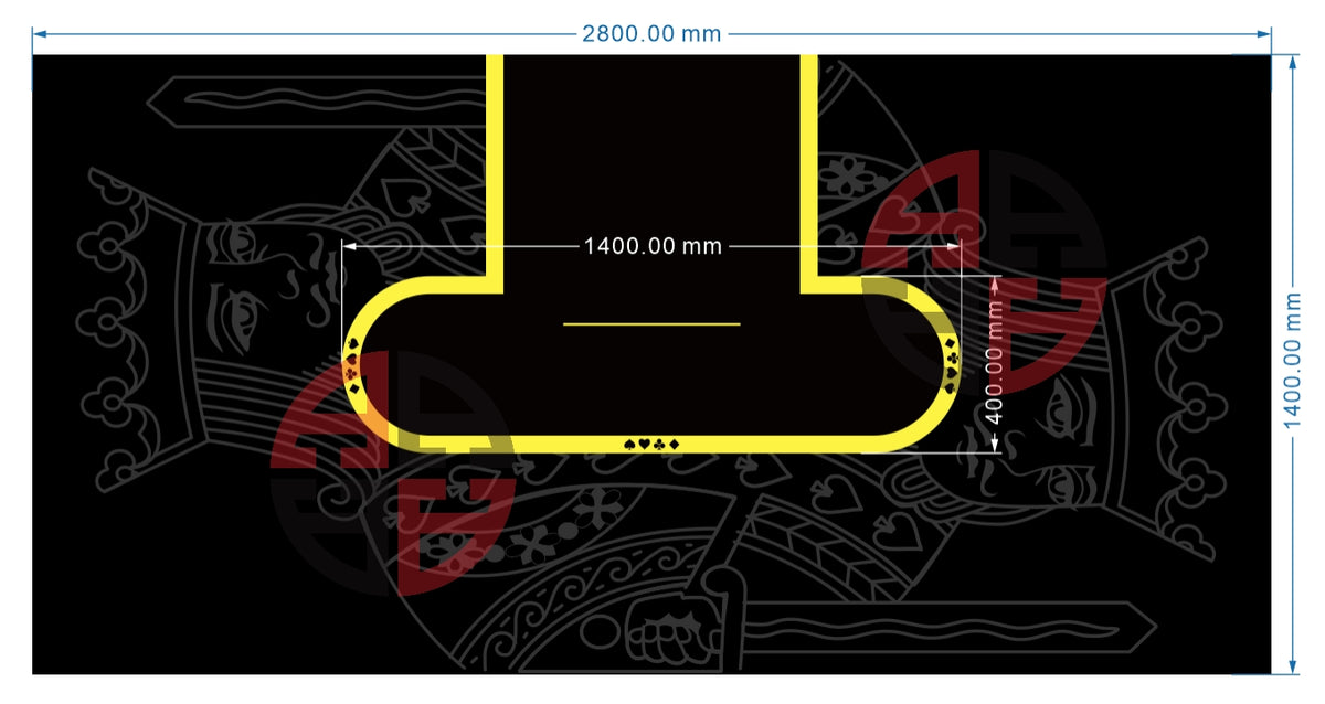 Kompakte Betline des King Spieltuchs, 40×140 cm, für einfaches Einsammeln