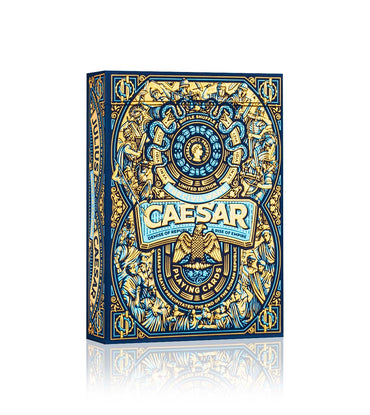 Limitierte Caesar Spielkarten Blue Edition mit geprägter Verpackung