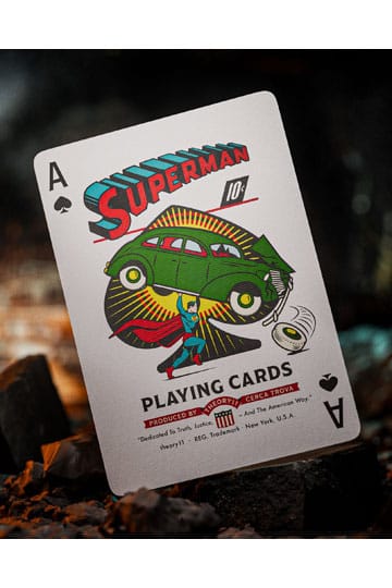 DC Comics Superman Spielkarten