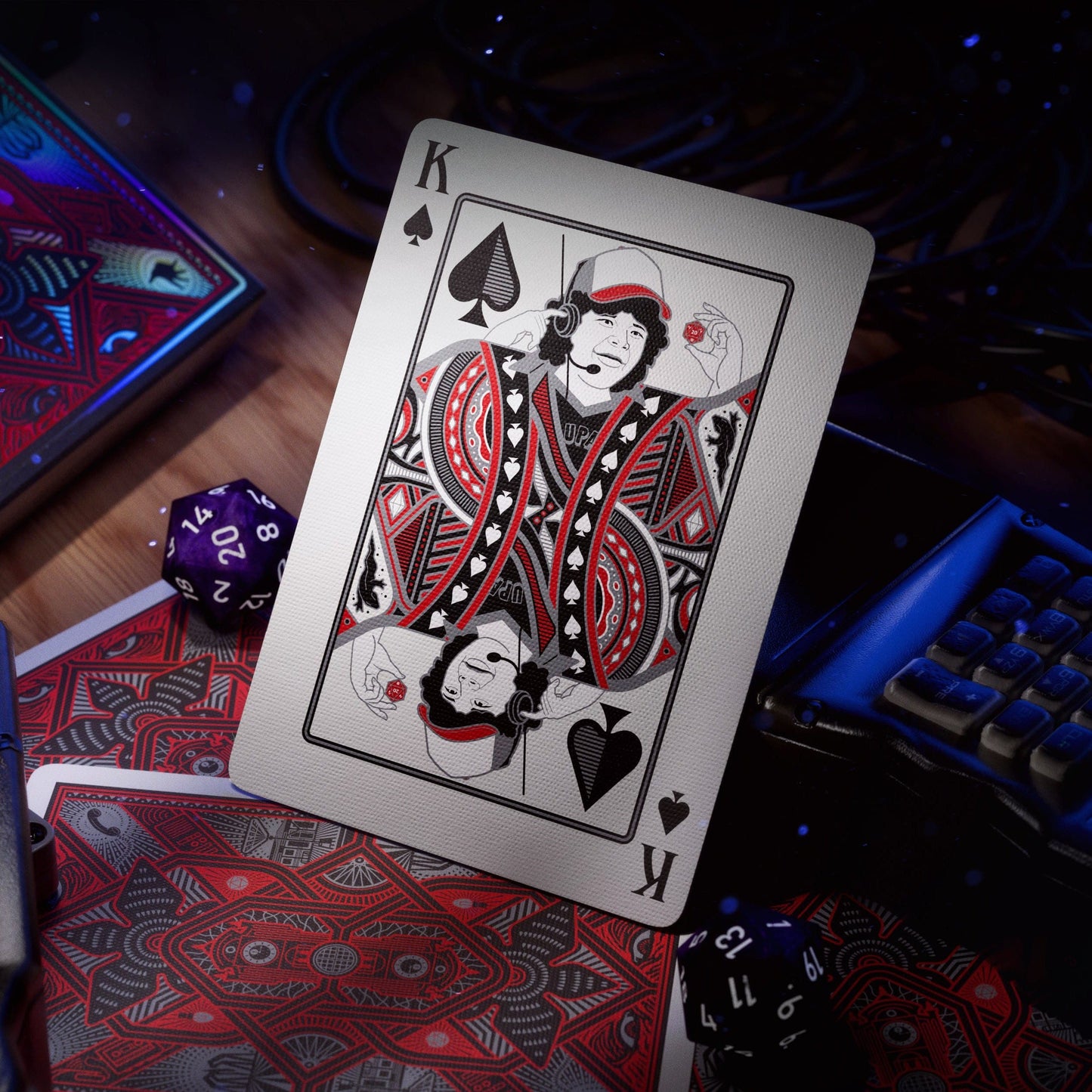 STRANGER-THINGS Spielkarten
