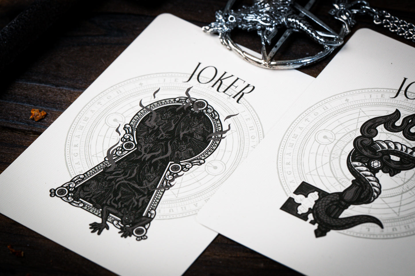 Keys of Solomon Playing Cards - Golden Grimoire Edition