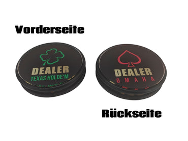 Dealer Button Omaha und Texas