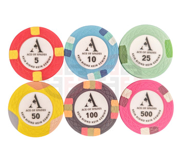 Ace of Spades Keramikchips