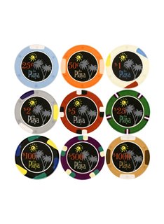 Pokerchip Playa Keramik