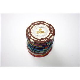 Pokerchip Monte Carlo Dollar - 25 Stk.
