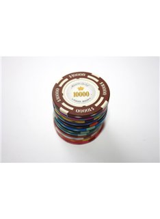 Pokerchip Monte Carlo Dollar - 25 Stk.
