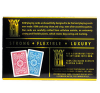 KEM Arrow Spielkarten Blau/Rot