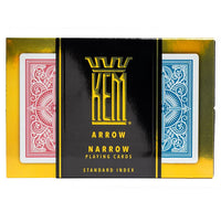 KEM Arrow Spielkarten Blau/Rot