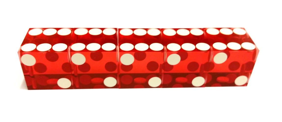 Precision Dice Red