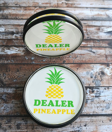 Dealer Button Pineapple