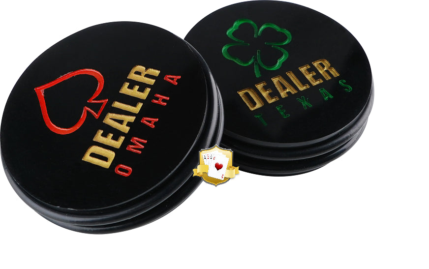 Dealer Button Omaha and Texas