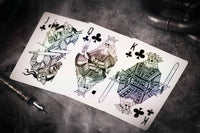 666 Playing Cards mit holografischer Folie auf Vorder- und Rückseite