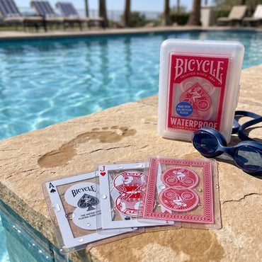Bicycle Waterproof Plastic Spielkarten mit rotem Red Rider Back Design