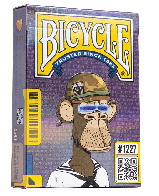 Bicycle Bored Ape Spielkarten Special Edition