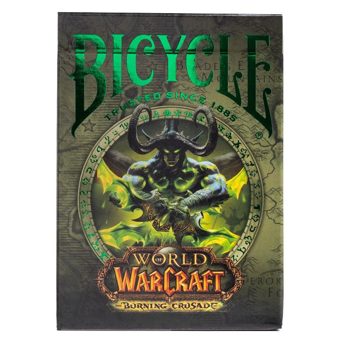 Bicycle World of Warcraft Classic Spielkartendeck in Schachtel mit Goldfolie