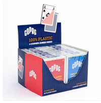 COPAG-Pokerkarten aus Kunststoff, Jumbo Index, 4 Eckzeichen