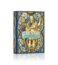 Caesar Playing Cards Blue Edition mit Gold-Blau-Folienveredelung