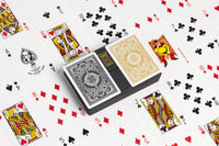 KEM Arrow Spielkarten Schwarz Gold | Premium Pokerkarten