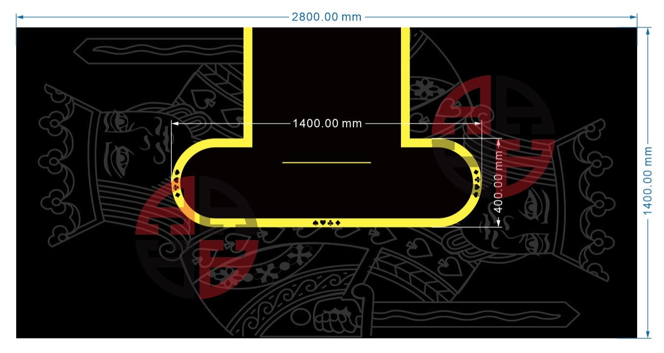 Kompakte Betline des King Spieltuchs, 40×140 cm, für einfaches Einsammeln