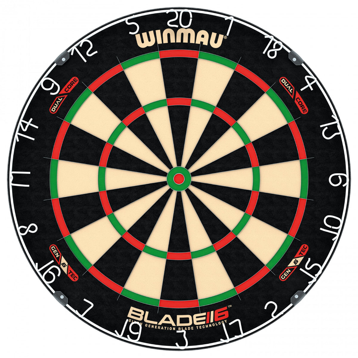 Hochwertige Sisaloberfläche der Winmau Blade 6 für regelmäßiges Training und lange Haltbarkeit.