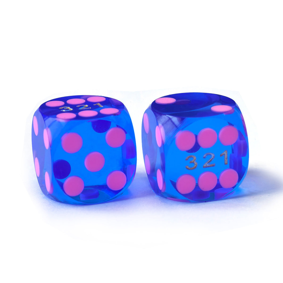 Casino Präzisionswürfel 14 mm mit Seriennummer
