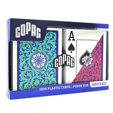COPAG Pokerkarten Front, Jumbo-Index mit 2 Eckzeichen, Plastikspielkarten