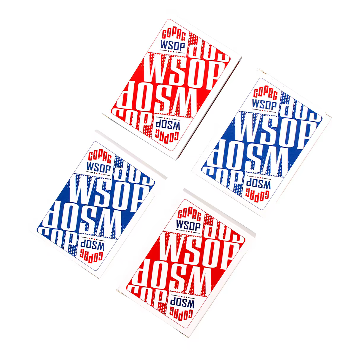 COPAG WSOP Pokerkarten aus 100 Prozent Plastik mit Jumbo Index