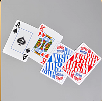 COPAG WSOP Pokerkarten aus 100 Prozent Plastik in Rot oder Blau