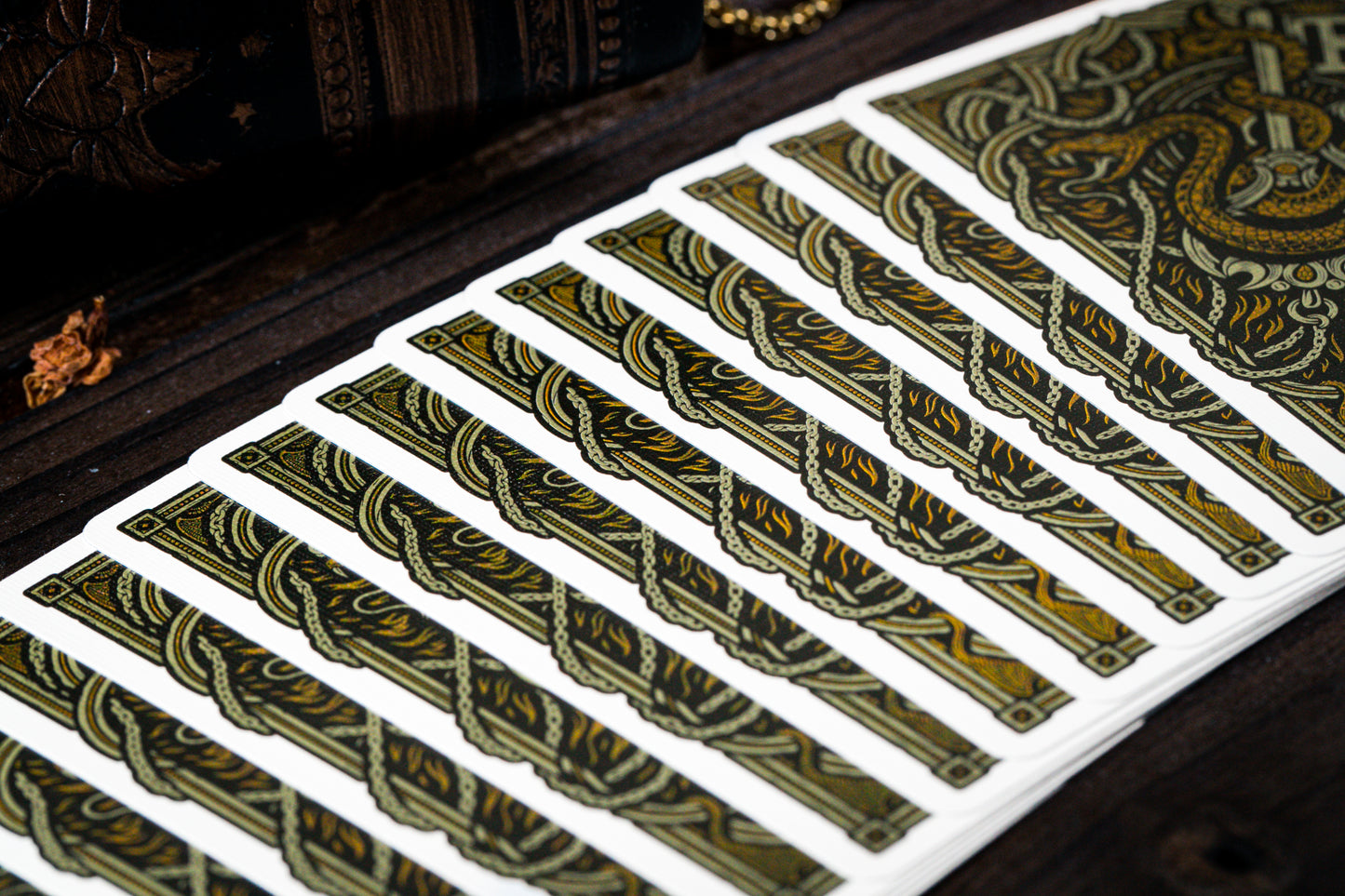 Keys of Solomon Playing Cards - Golden Grimoire Edition