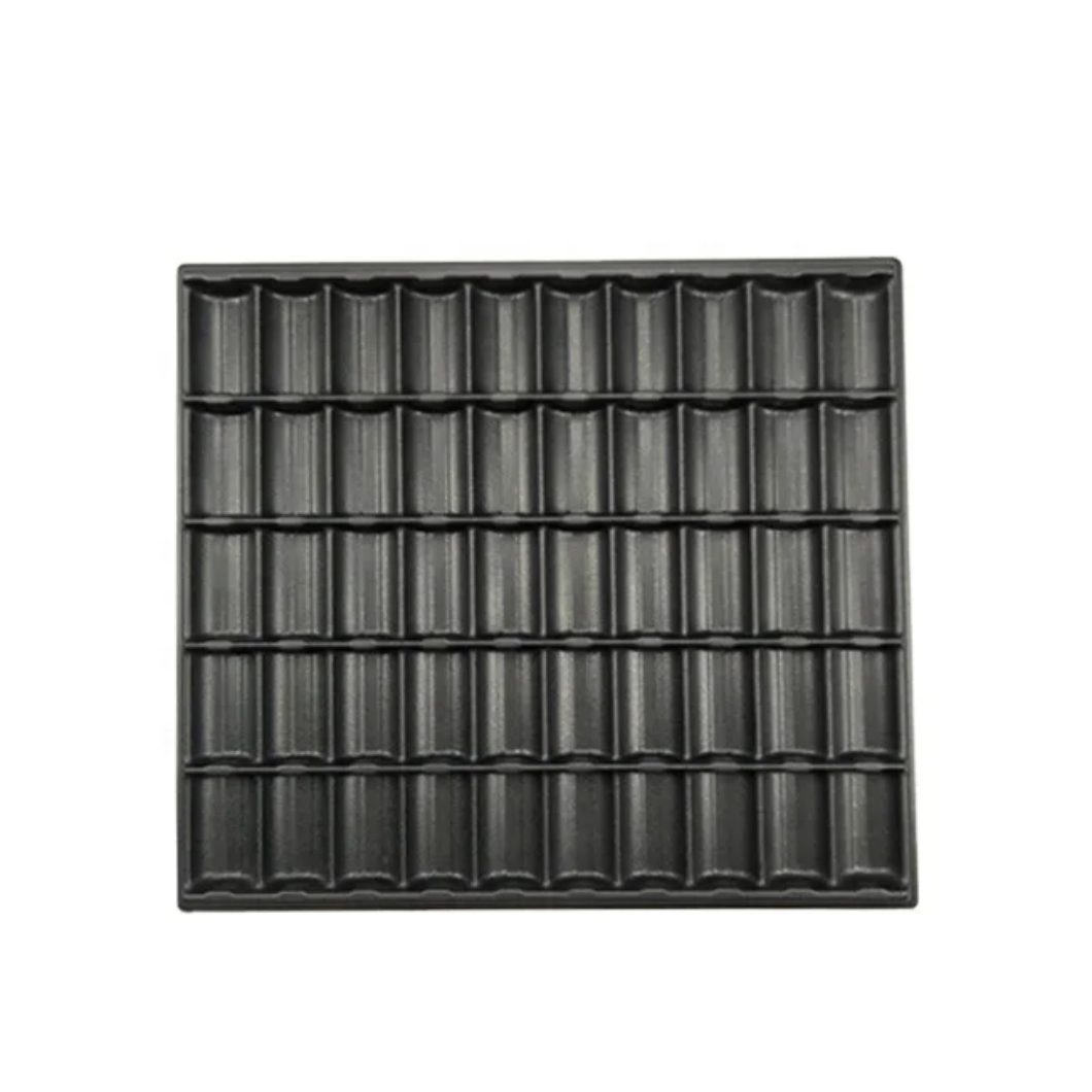 Schwarzer Chiptray für 1000 Standard-Pokerchips