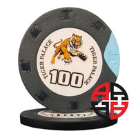 Schwarze Tiger Palace Hybrid-Keramikchips mit 100