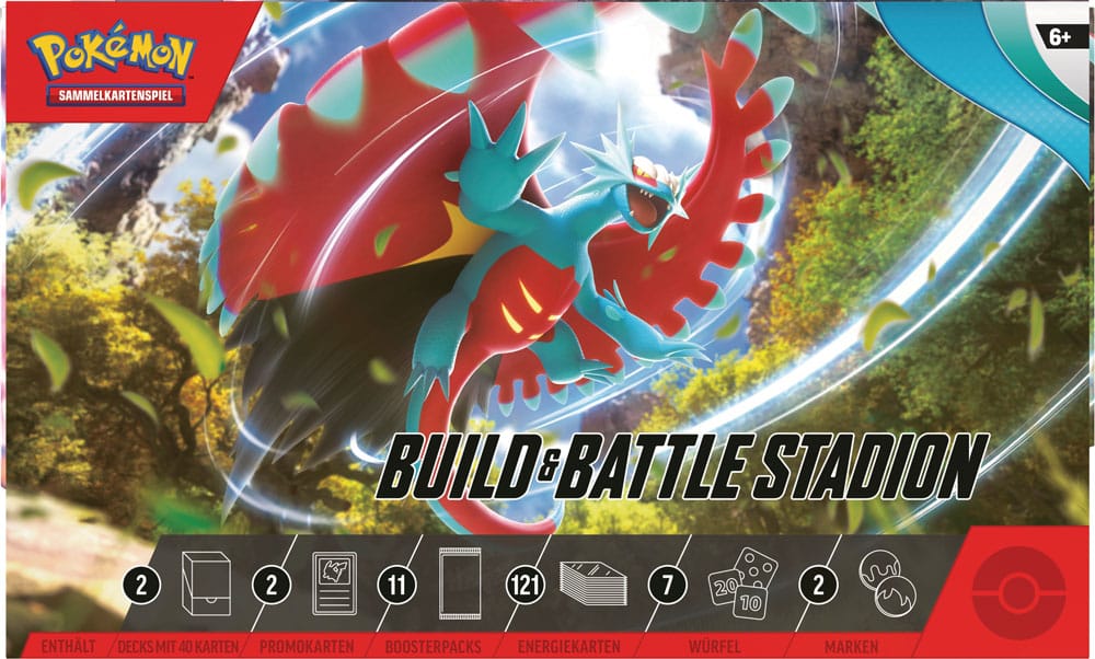 Pokémon KP04 Karmesin&Purpur Miraidon EX Build & Battle Stadion