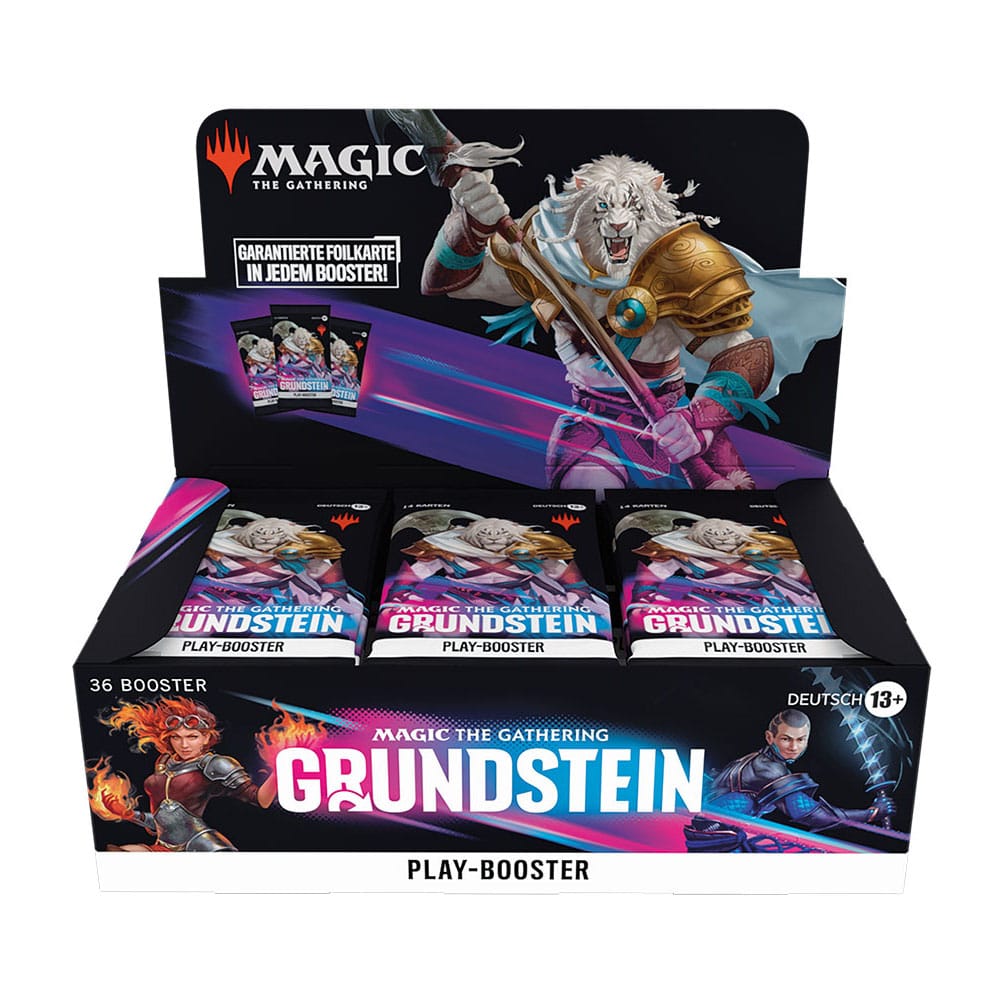 Magic the Gathering Grundstein Play-Booster Display