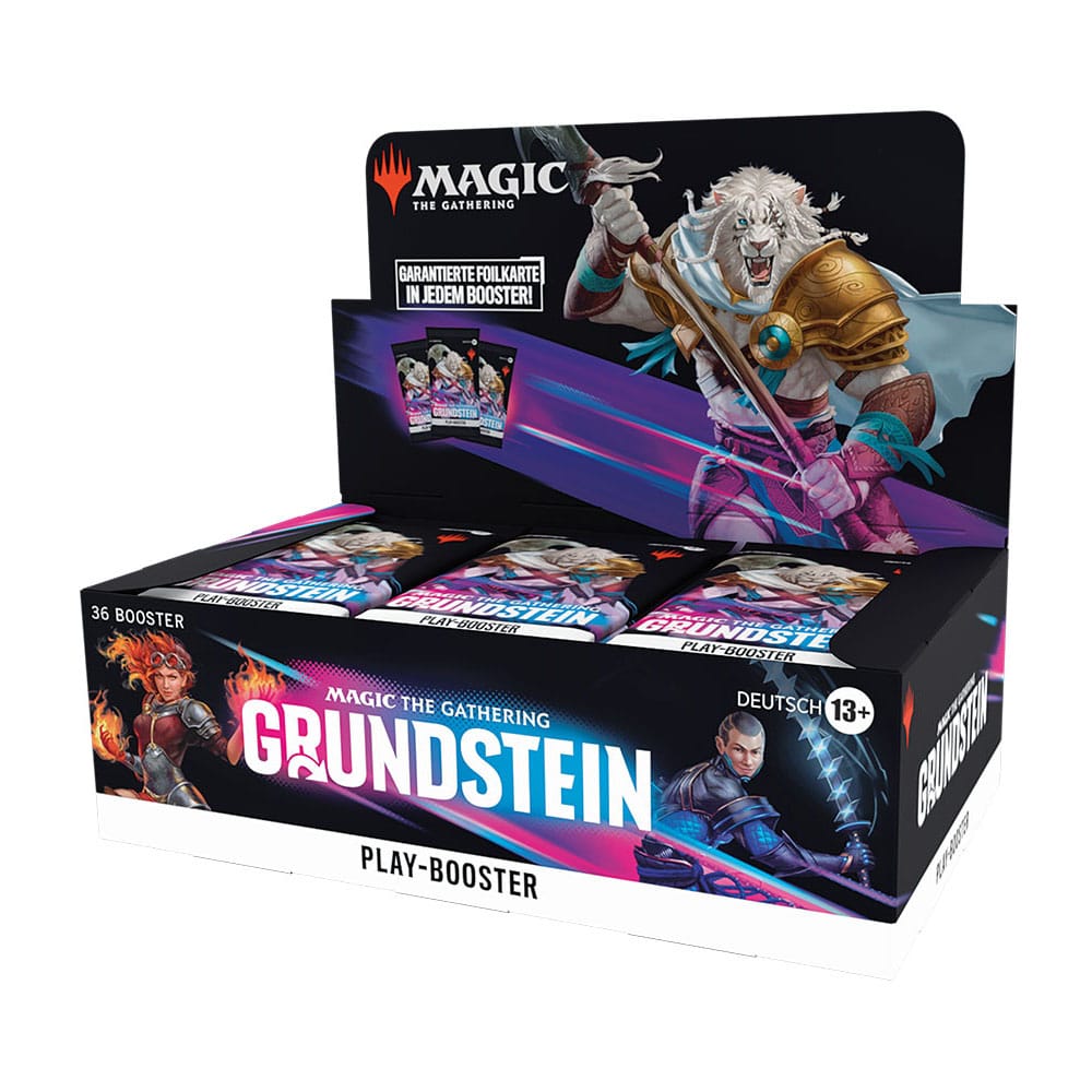 Magic the Gathering Grundstein Play-Booster Display